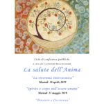 LA SALUTE DELL'ANIMA   "Pensiero e coscienza"